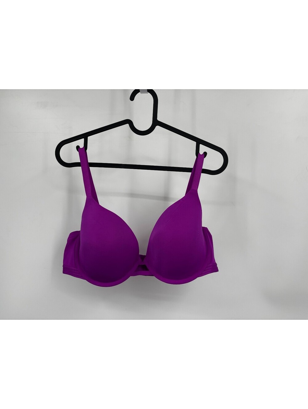 Savage X Fenty Womens T-Shirt Bra Purple Microfiber Padded RN134638 Size 38D
